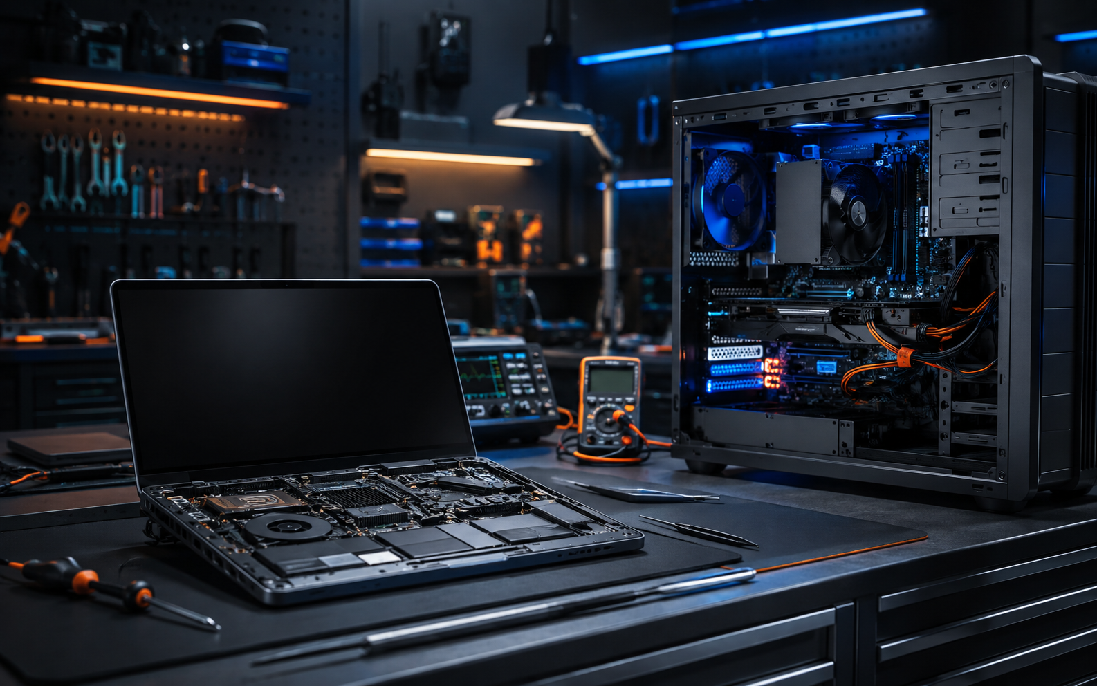 YeaWeFixThat computer repair workbench